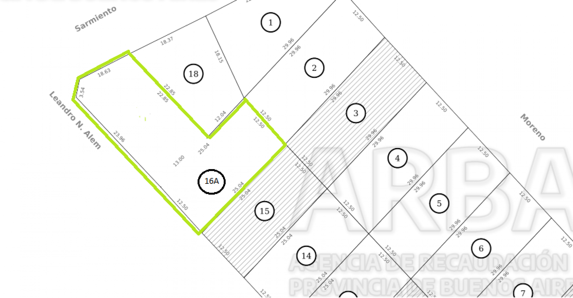 EN VENTA - MAR DE OSTENDE - DOS LOTES MULTIFAMILIARES UNIFICADOS 