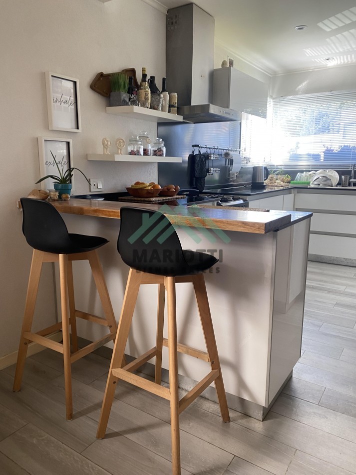 2027 - EN ALQUILER - MAR DE OSTENDE - CASA PARA 5 PERSONAS CON PILETA A 400M DEL MAR