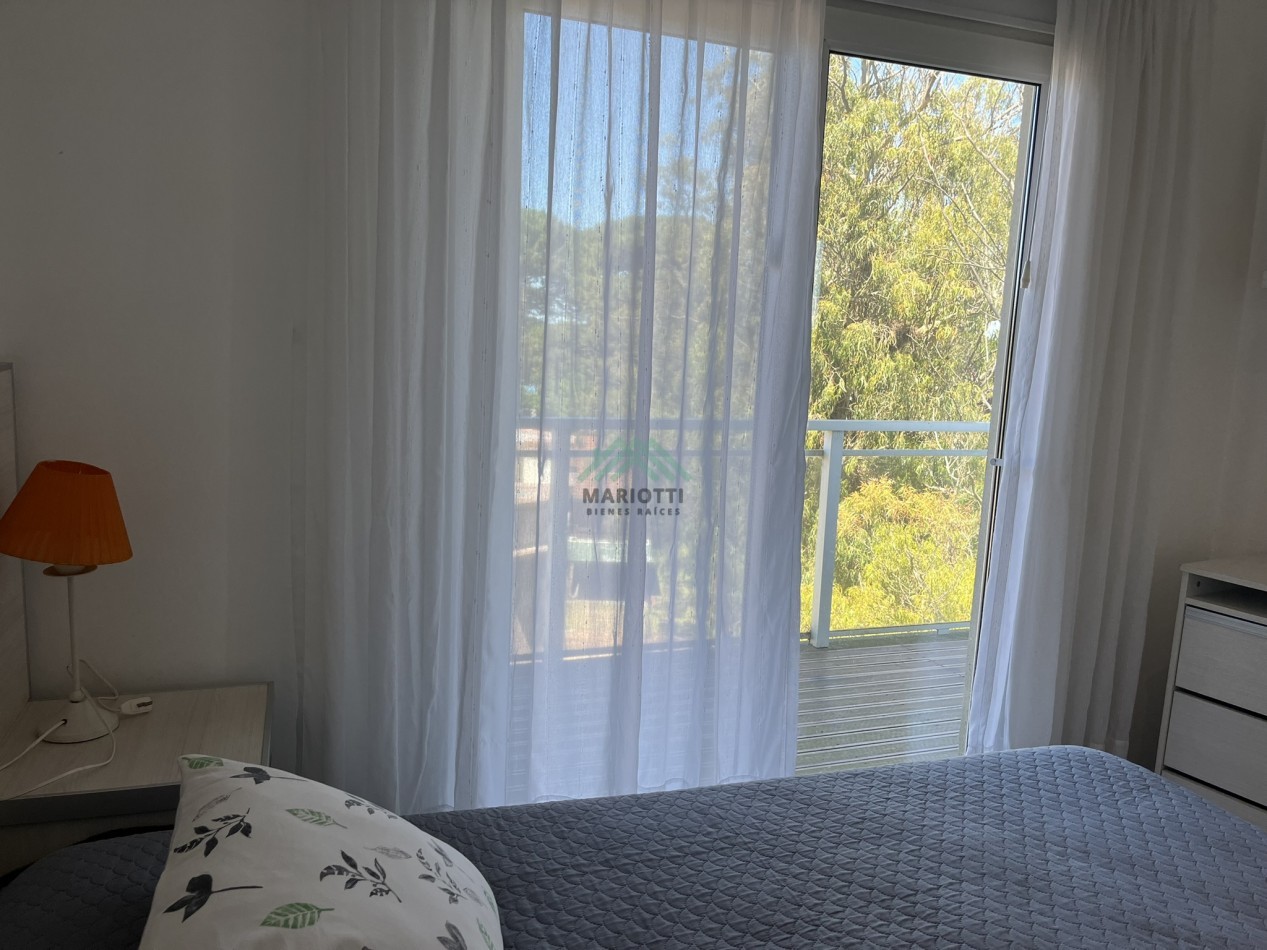 2026 - EN ALQUILER ANUAL - PINAMAR CENTRO - DEPARTAMENTO 2 AMB CON AMENITIES 