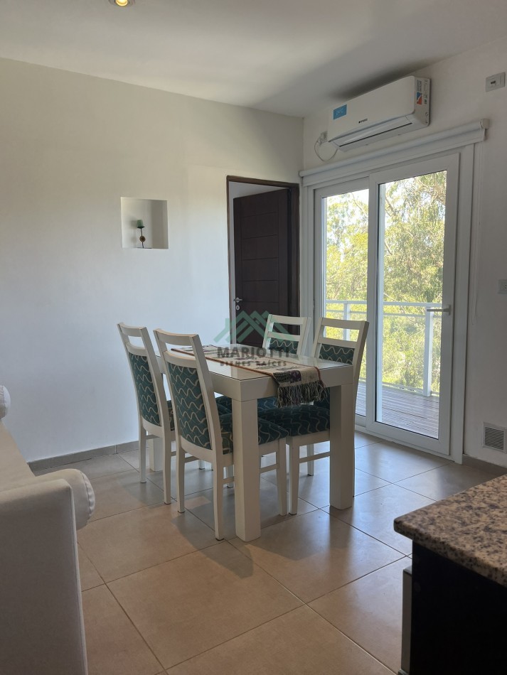 2026 - EN ALQUILER ANUAL - PINAMAR CENTRO - DEPARTAMENTO 2 AMB CON AMENITIES 