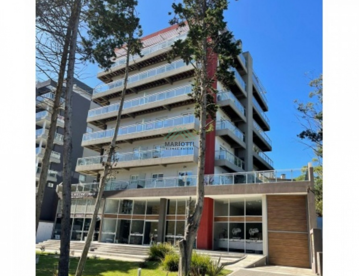 2026 - EN ALQUILER ANUAL - PINAMAR CENTRO - DEPARTAMENTO 2 AMB CON AMENITIES 
