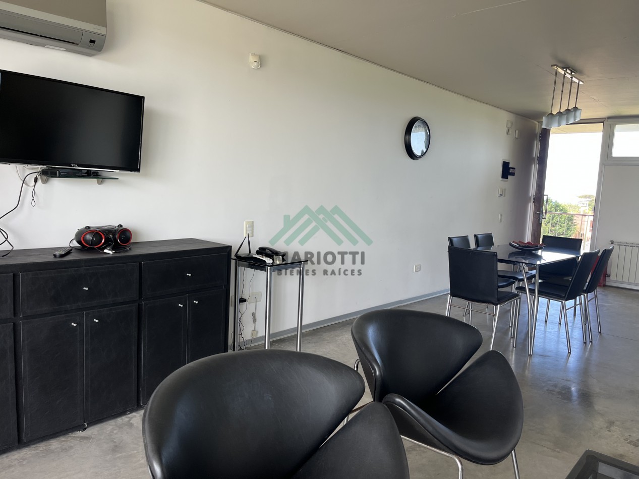 2027 - VALERIA DEL MAR - EN ALQUILER - MODERNO DEPARTAMENTO P/4 A 6 PAX