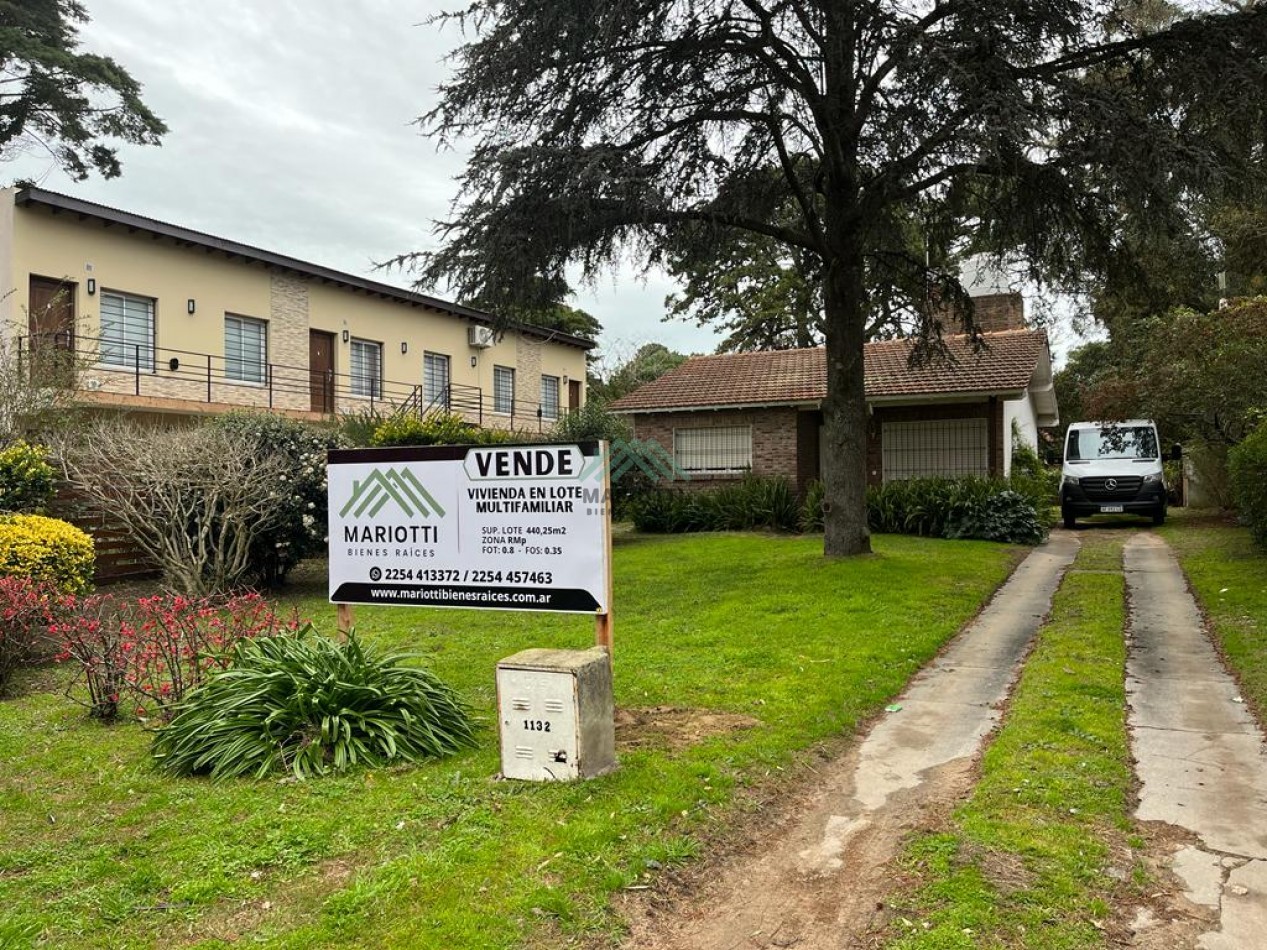 EN VENTA - PINAMAR CENTRO - LOTE MULTIFAMILIAR 