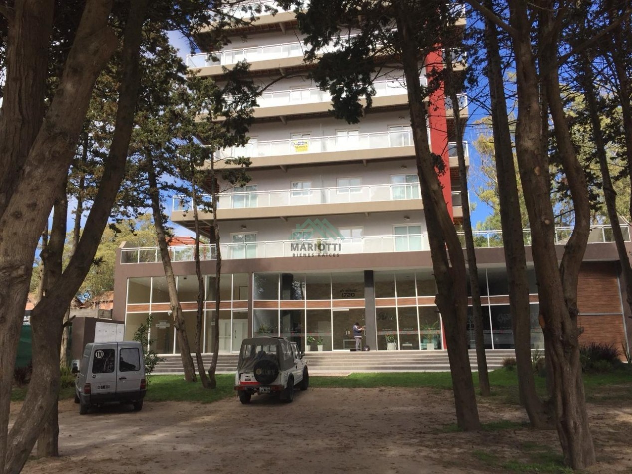 2026 - EN ALQUILER ANUAL - PINAMAR CENTRO - DEPARTAMENTO 2 AMB CON AMENITIES 