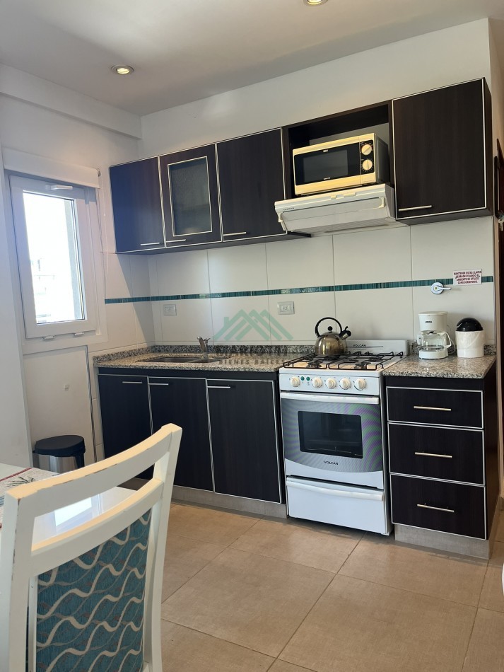 2026 - EN ALQUILER ANUAL - PINAMAR CENTRO - DEPARTAMENTO 2 AMB CON AMENITIES 