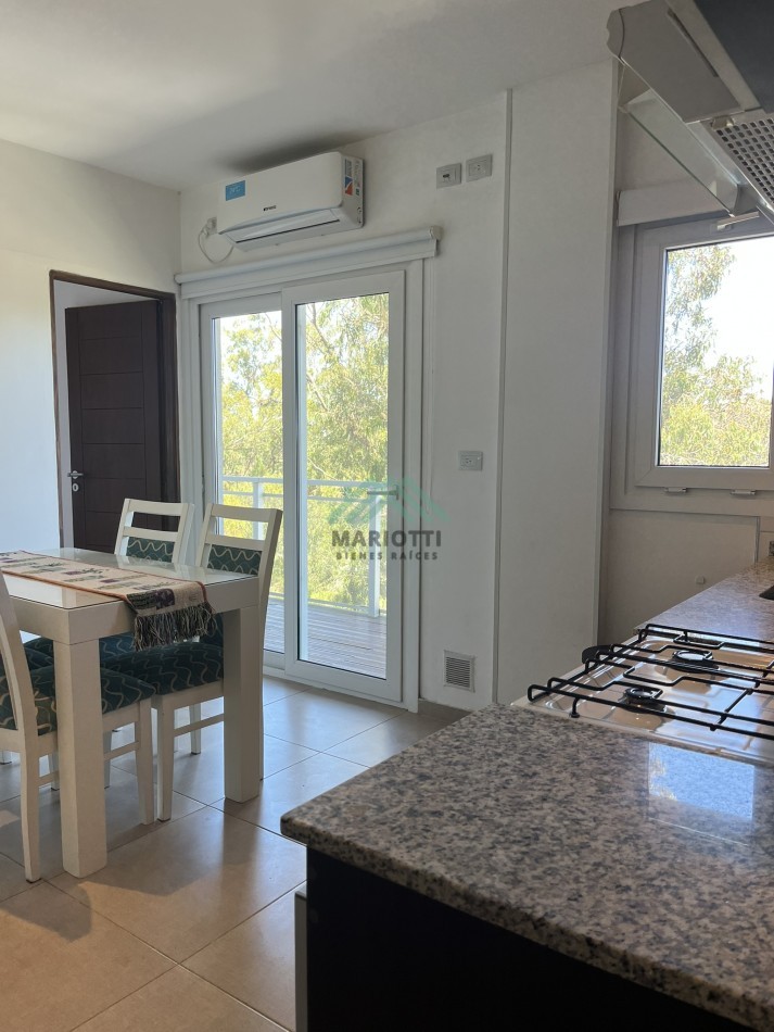 2026 - EN ALQUILER ANUAL - PINAMAR CENTRO - DEPARTAMENTO 2 AMB CON AMENITIES 