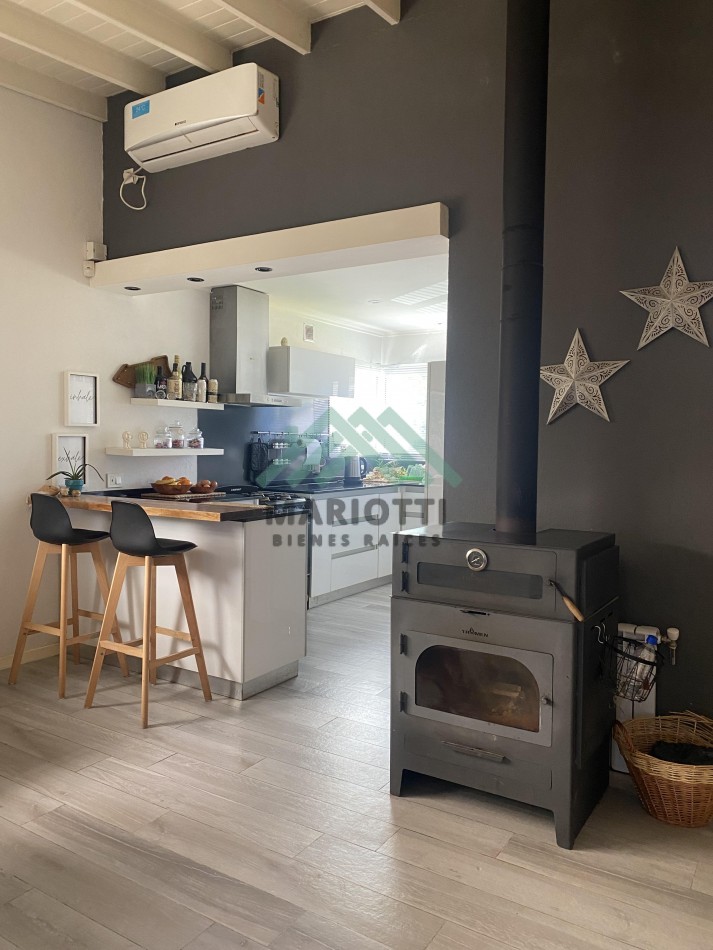 2027 - EN ALQUILER - MAR DE OSTENDE - CASA PARA 5 PERSONAS CON PILETA A 400M DEL MAR