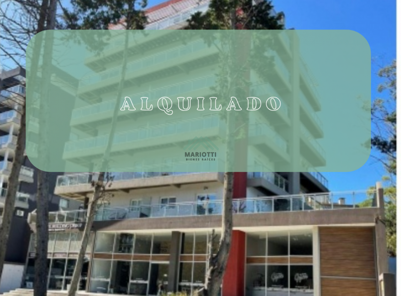 2026 - EN ALQUILER ANUAL - PINAMAR CENTRO - DEPARTAMENTO 2 AMB CON AMENITIES 
