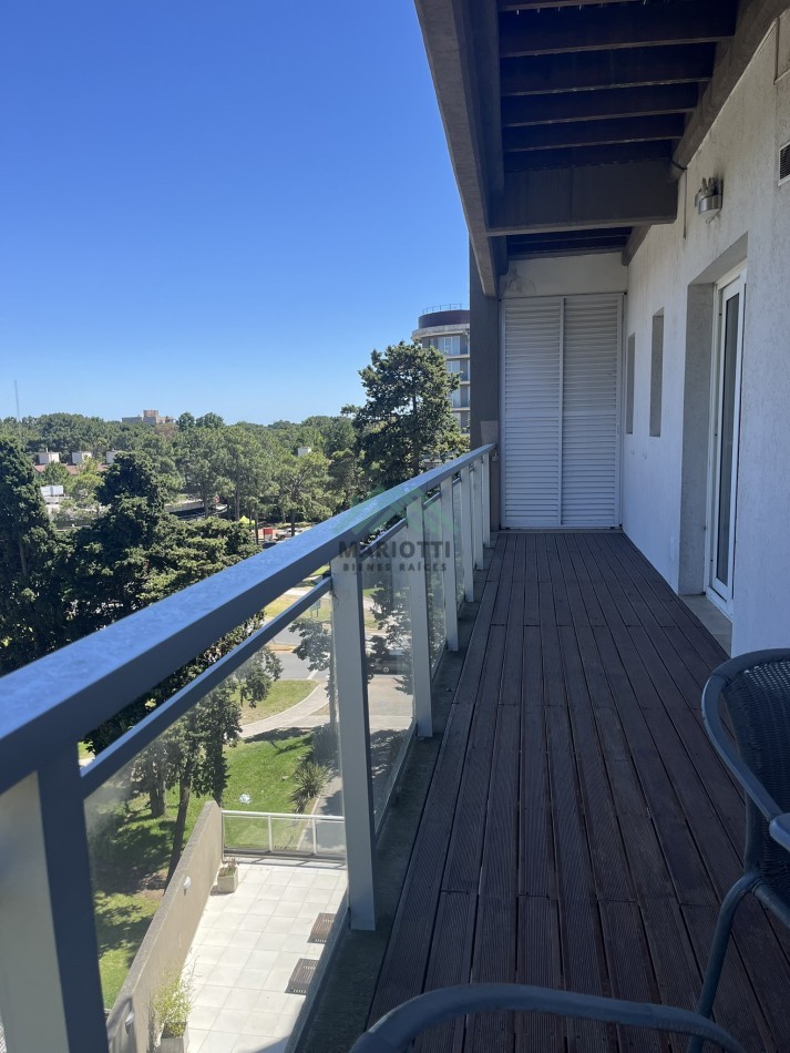 2026 - EN ALQUILER ANUAL - PINAMAR CENTRO - DEPARTAMENTO 2 AMB CON AMENITIES 