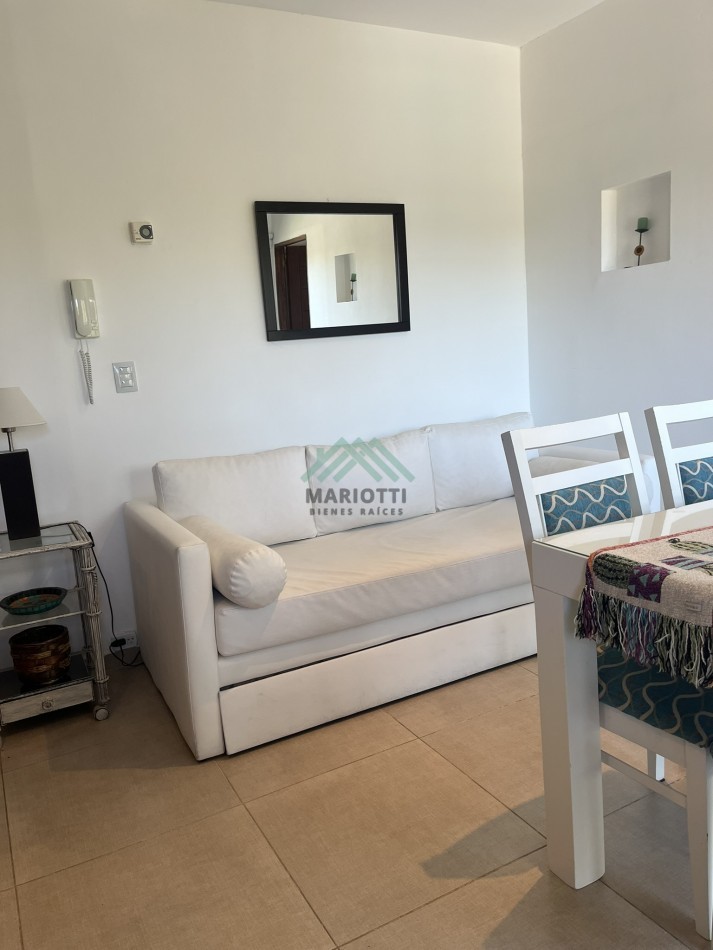 2026 - EN ALQUILER ANUAL - PINAMAR CENTRO - DEPARTAMENTO 2 AMB CON AMENITIES 