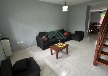 2026 - EN ALQUILER ANUAL - VALERIA DEL MAR - DUPLEX 3 AMBIENTES CON GAS NATURAL