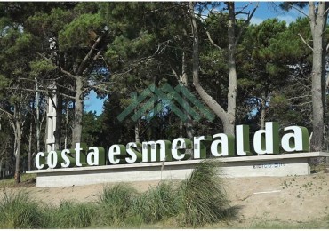 EN VENTA - COSTA ESMERALDA - LOTE BARRIO GOLF 2 - 1.530M2 CON FONDO DE 41M LINEALES DE VISTA AL GOLF